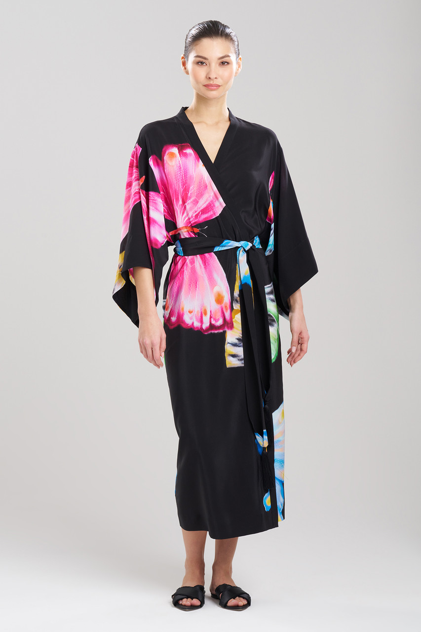 butterfly kimono robe