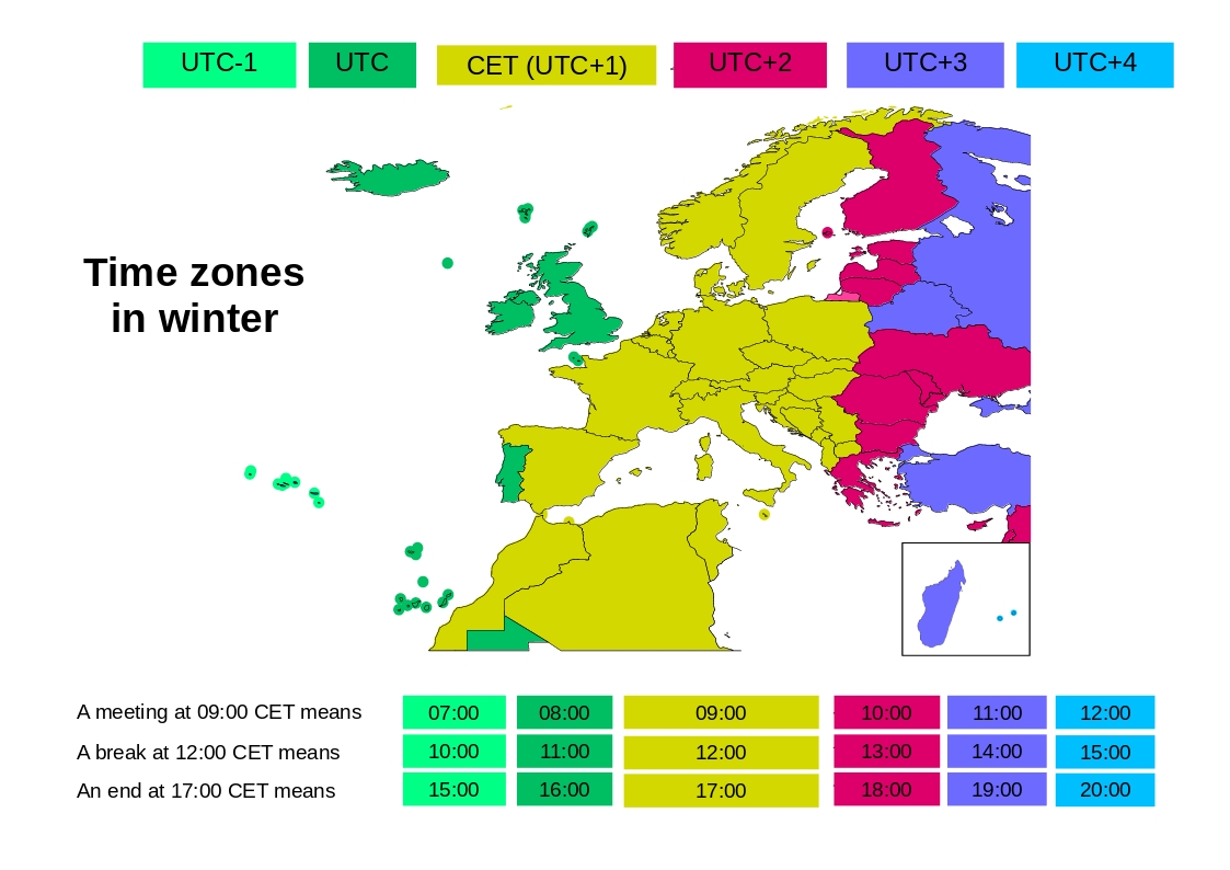 c e t time zone