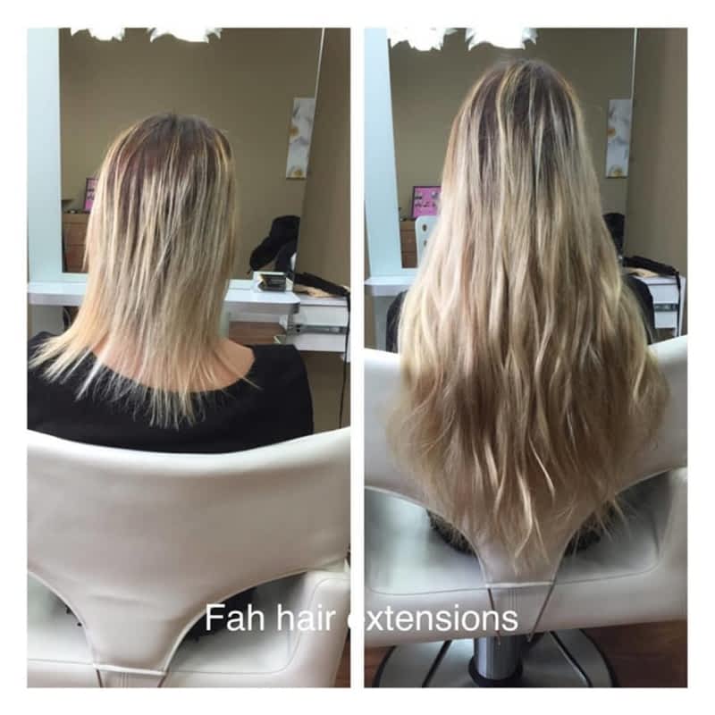 hair extensions by fah