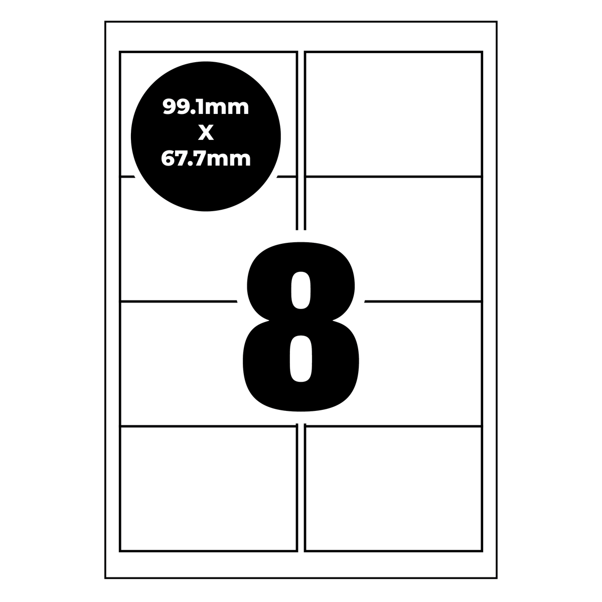 avery 8 labels per sheet