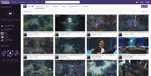 dota 2 tournament live stream