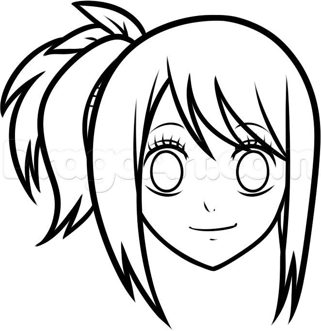 simple anime characters to draw