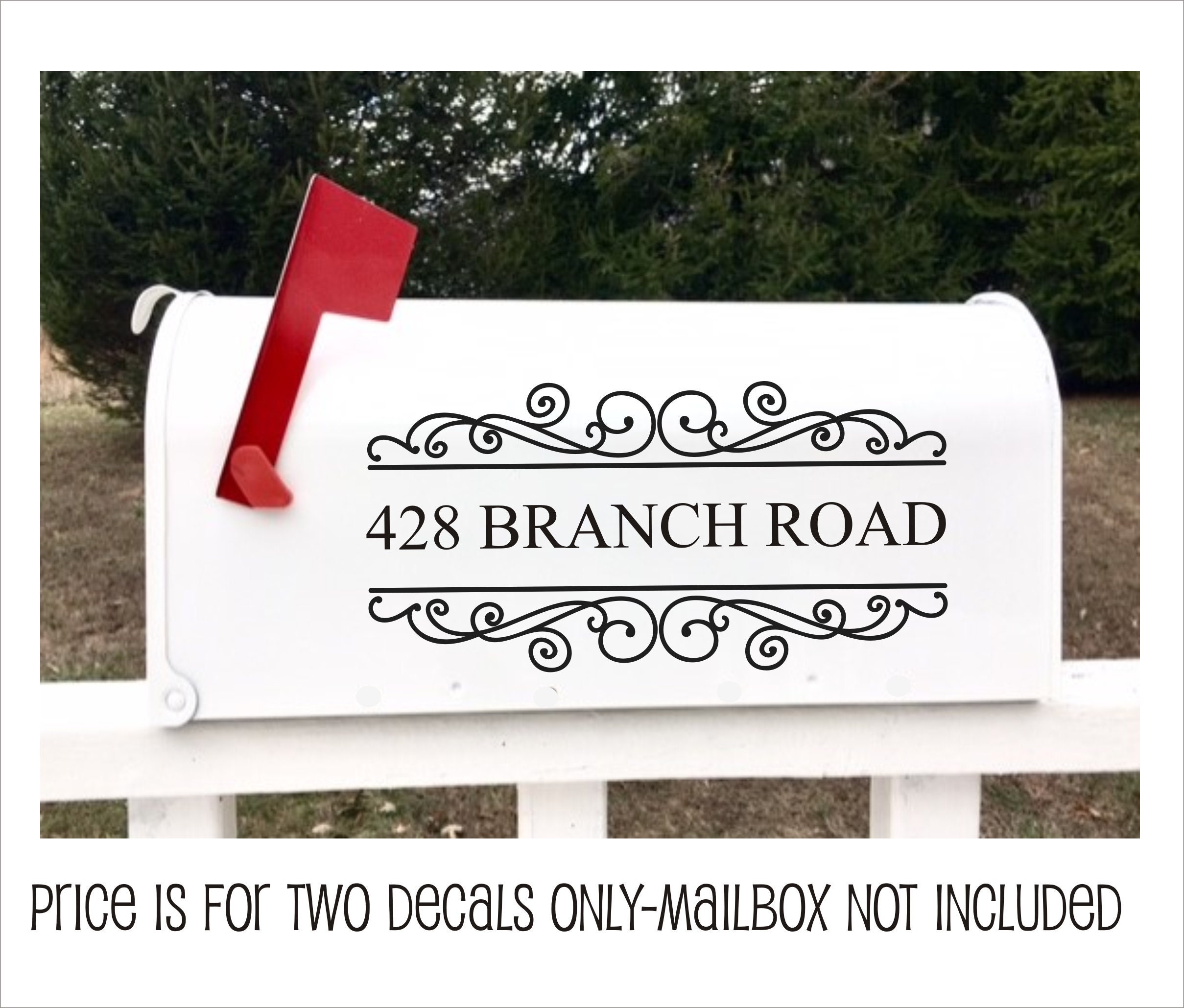 mailbox decals