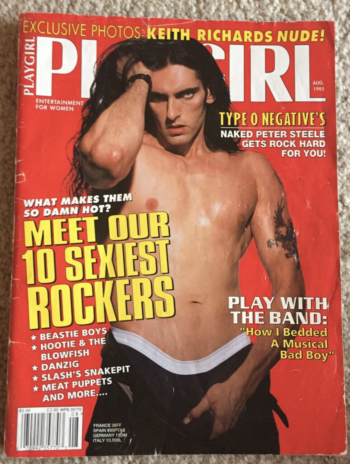 peter steele playgirl