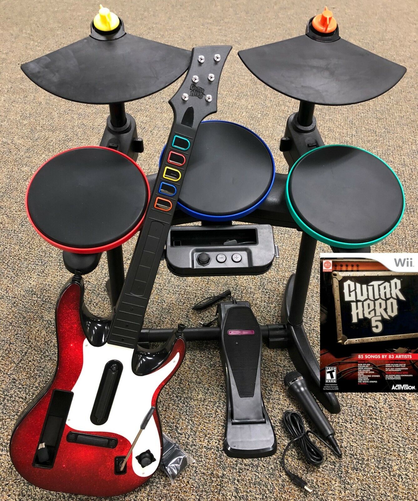 guitar hero set