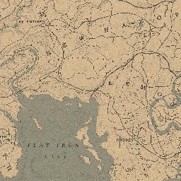 red dead interactive map