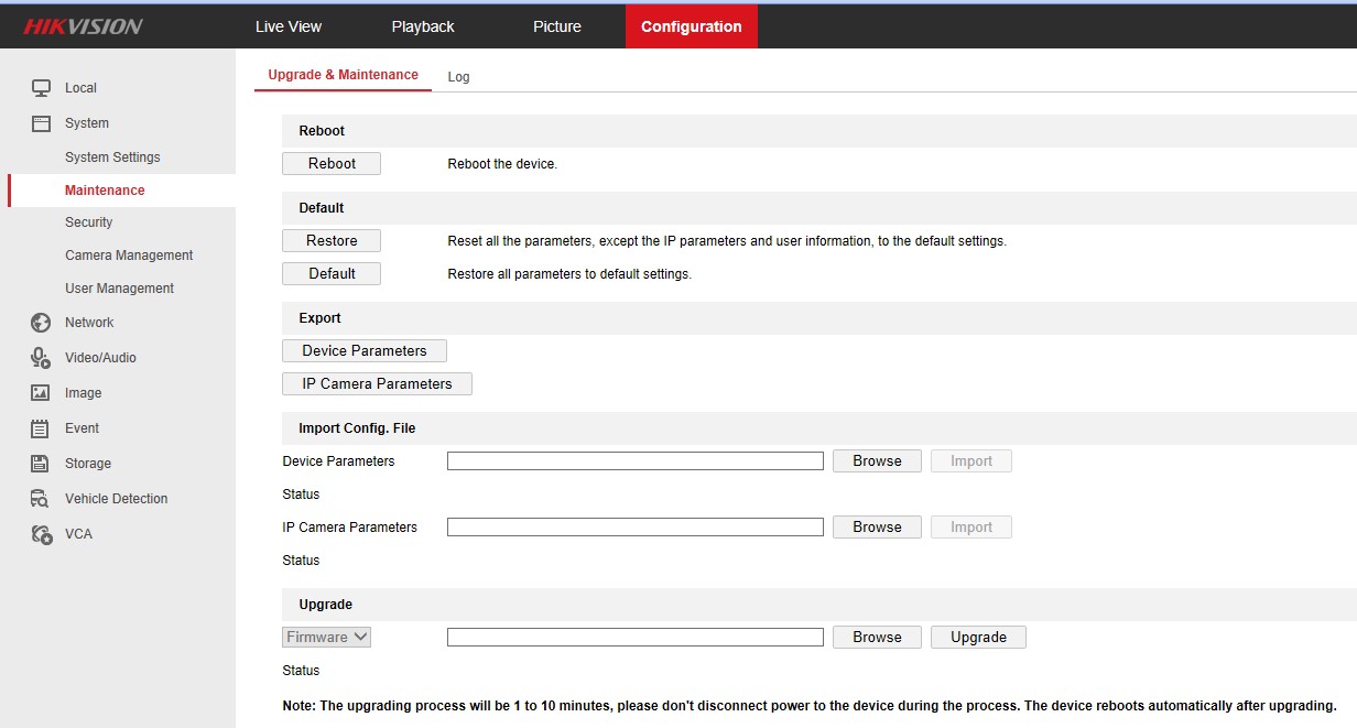 hikvision firmware