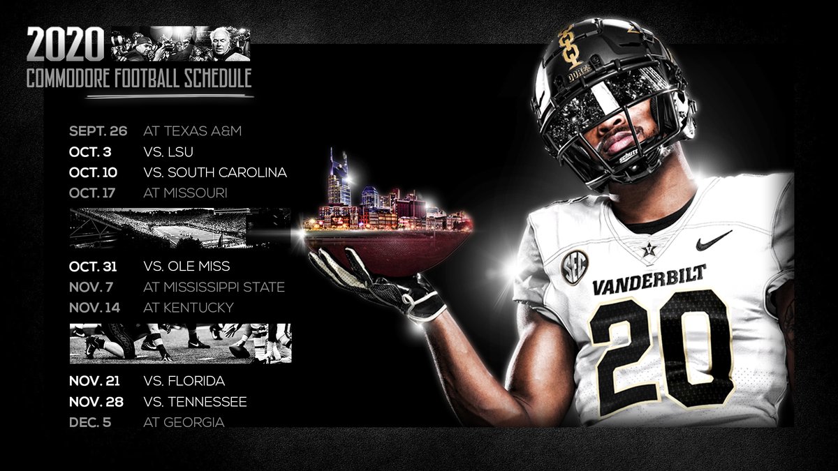 vanderbilt university football schedule