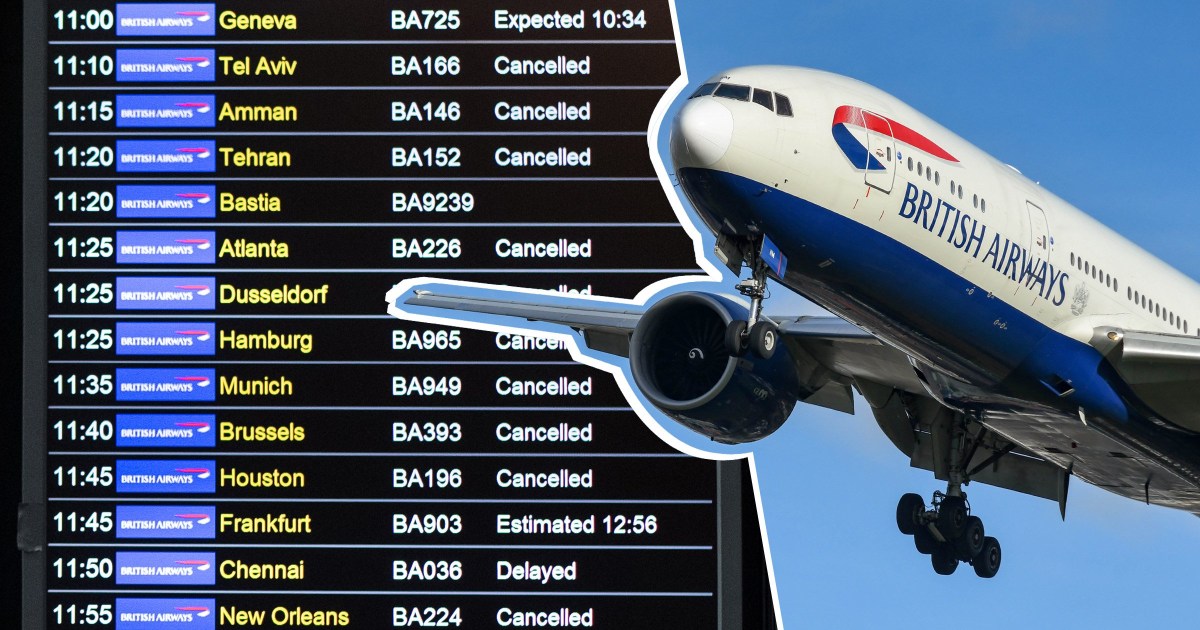 british airways flight status