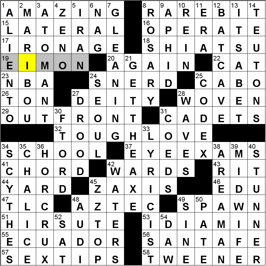 crossword frat letter