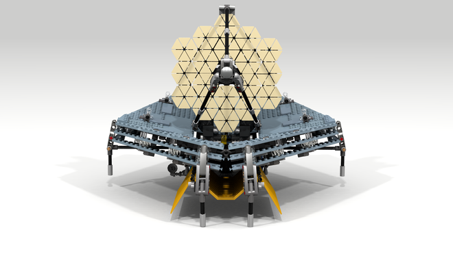 james webb telescope lego