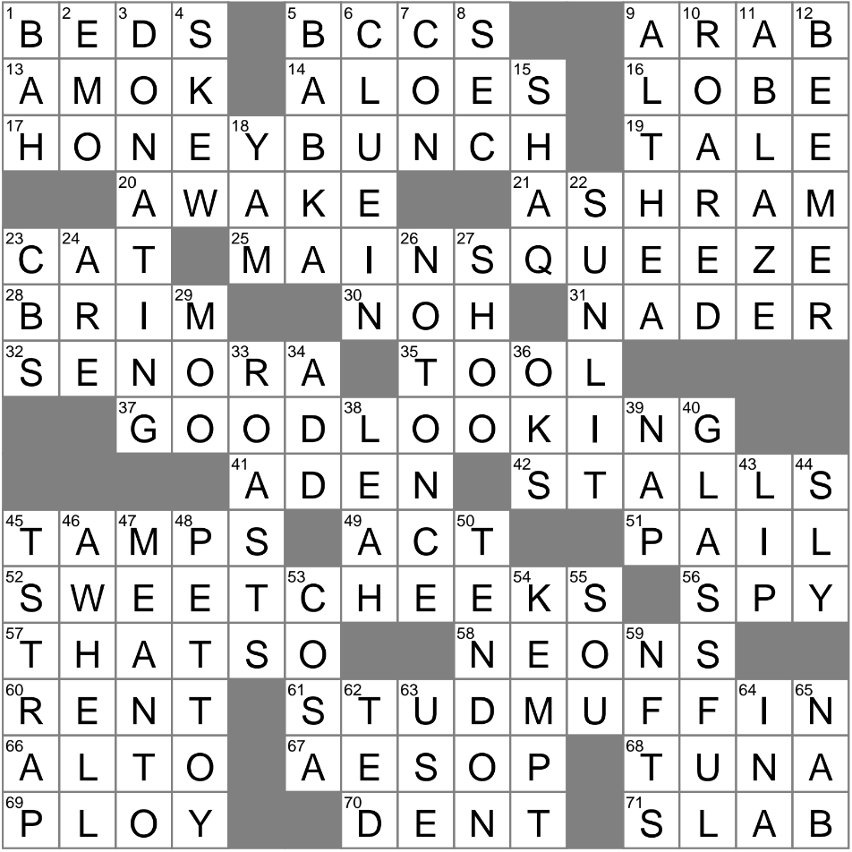 plot crossword clue