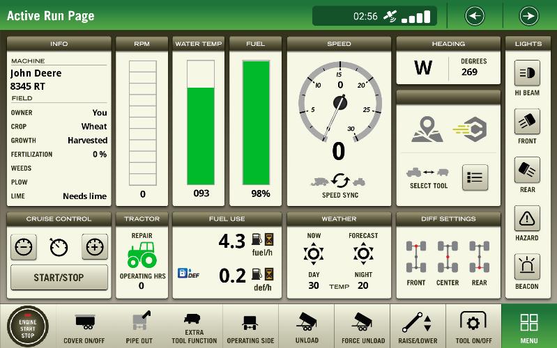 fs22 sim dashboard