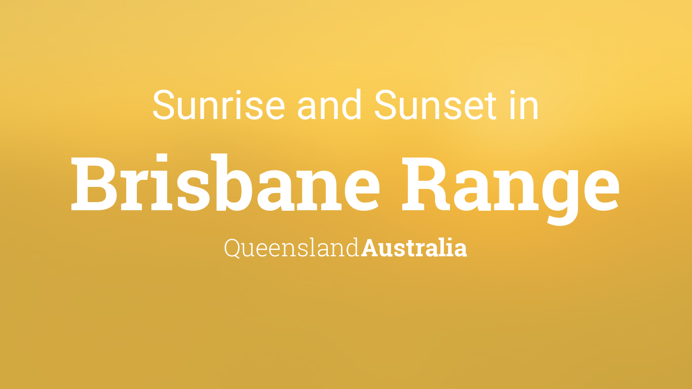 sunrise sunset times brisbane