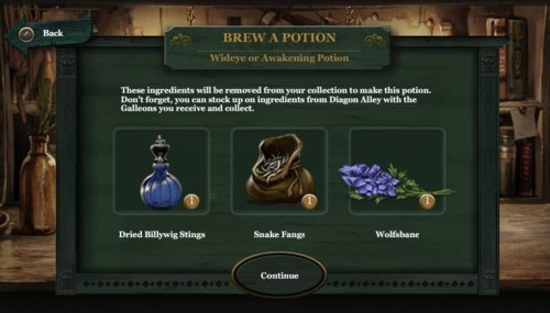 whats in wideye potion