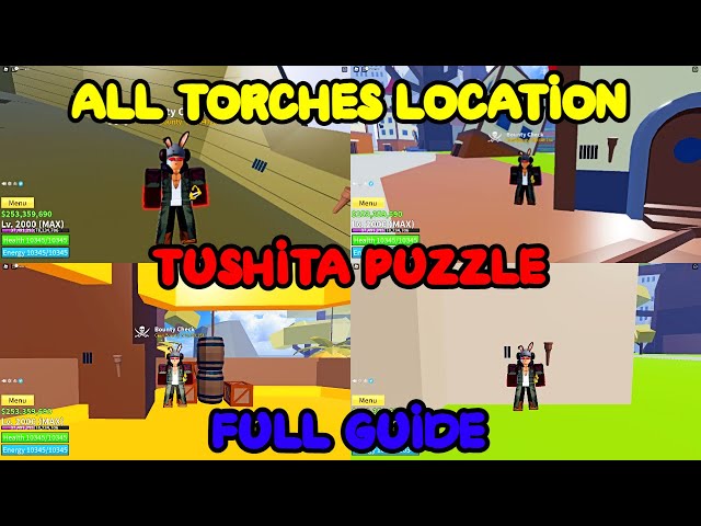 all torch locations for tushita