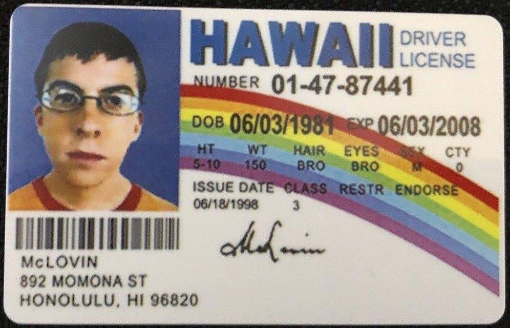 mclovin id back