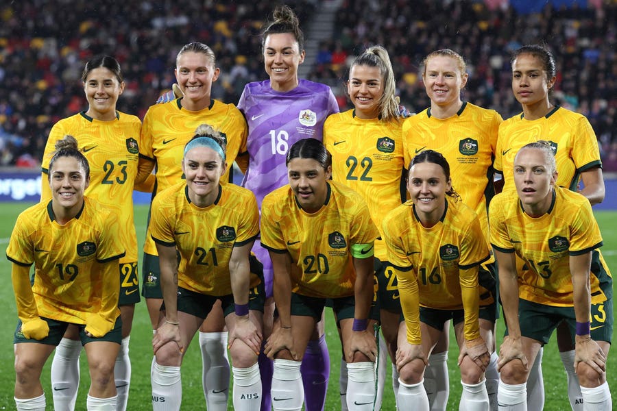 australia womens national football team results