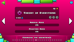 geometry dash level theory of everything