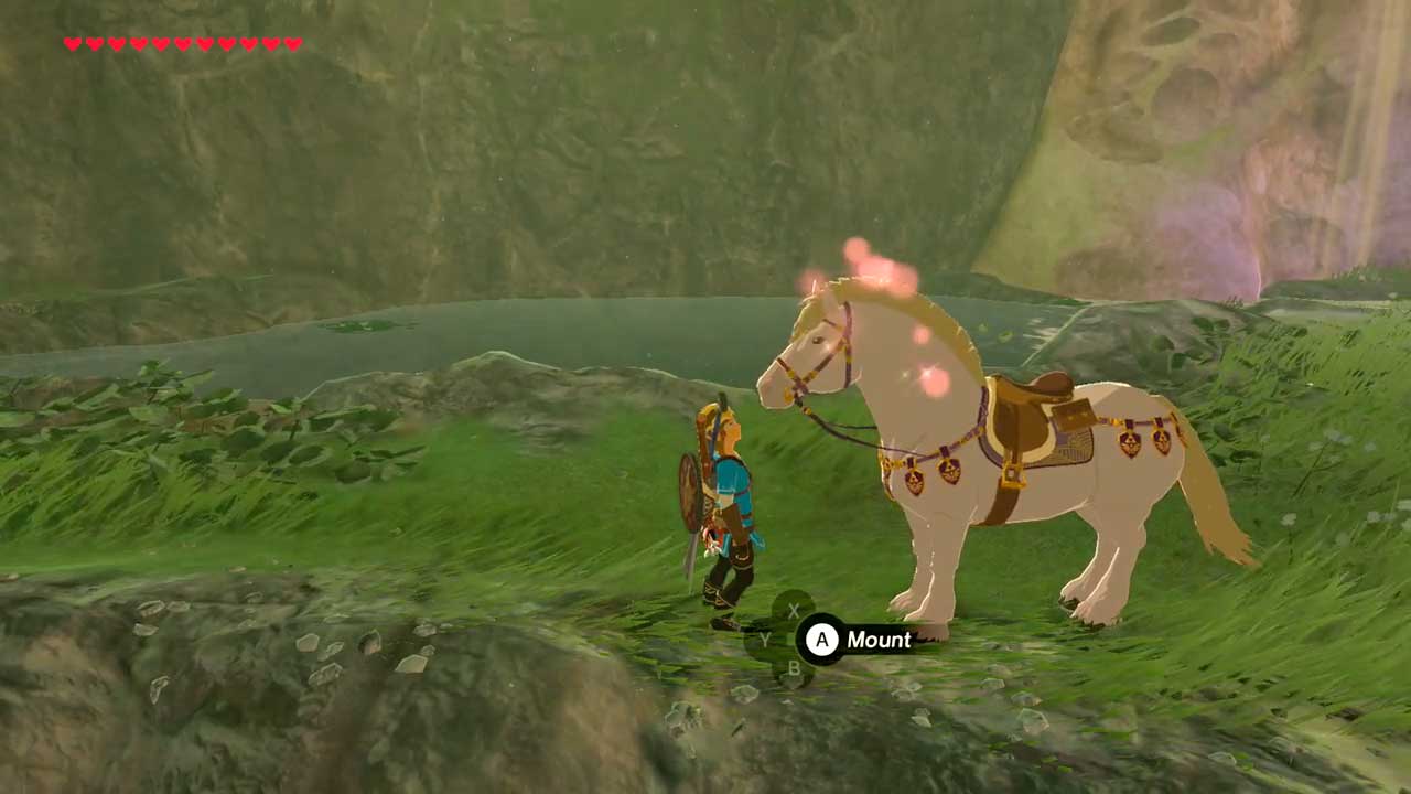 botw feed horse