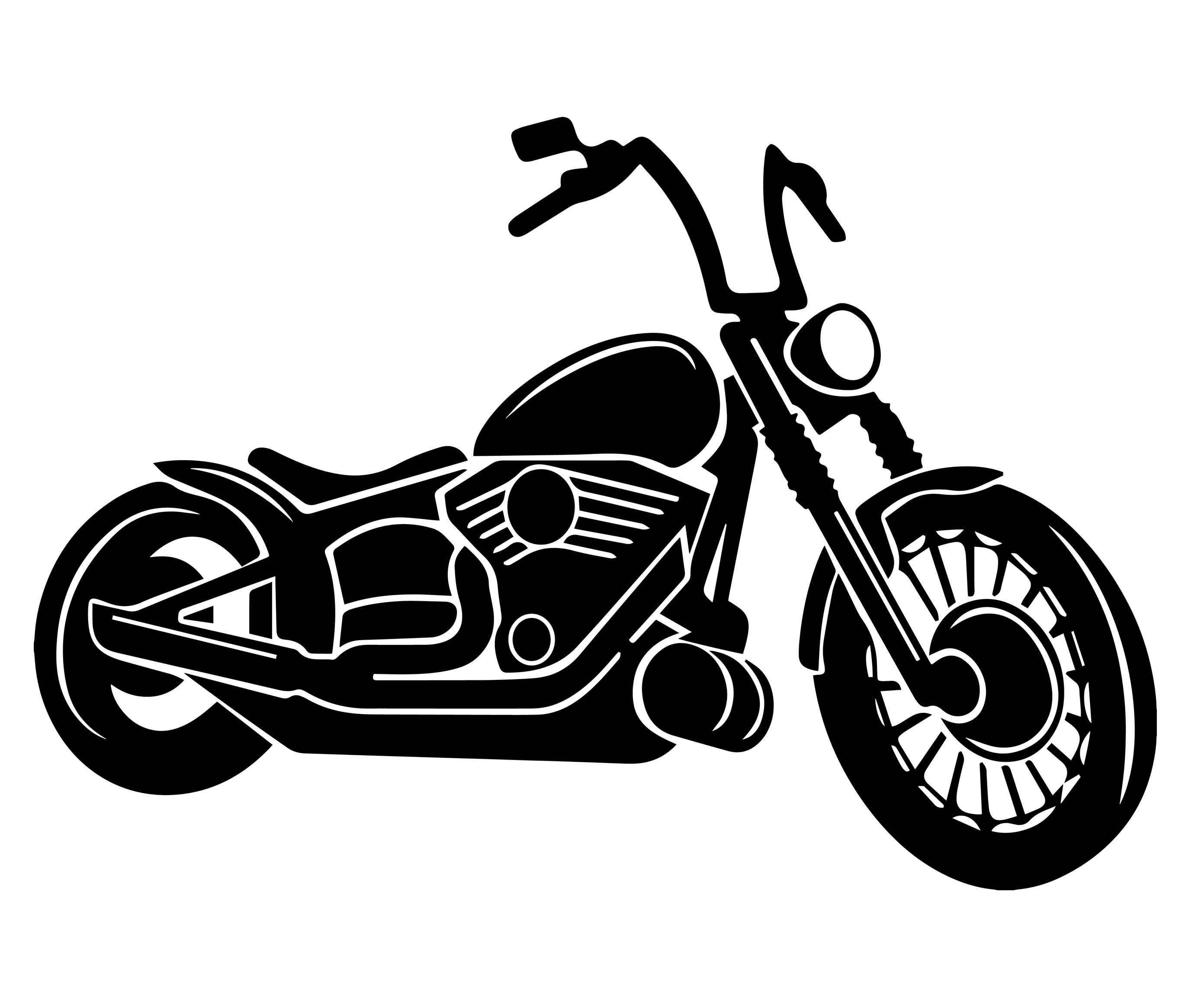 motor bike clipart