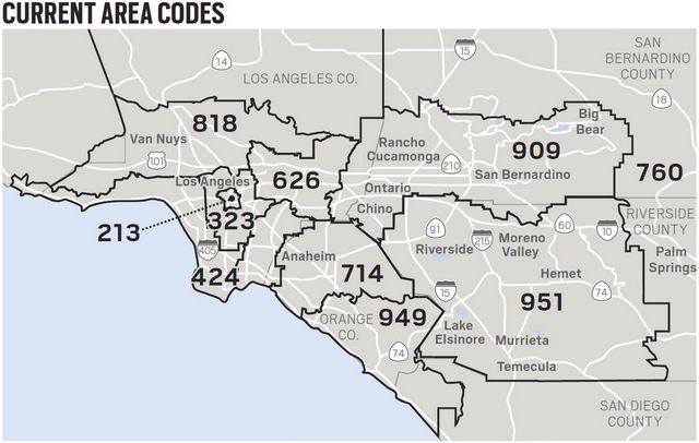 951 area code