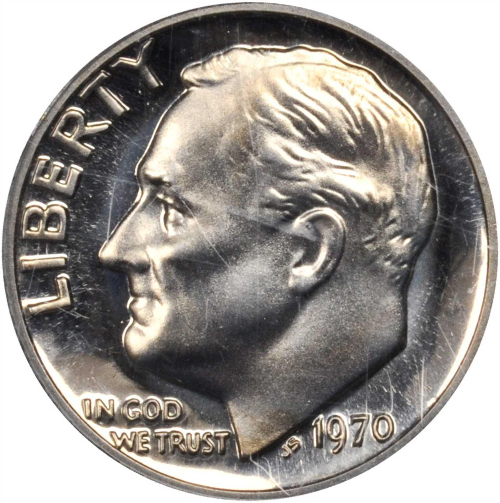 value of a 1970 dime