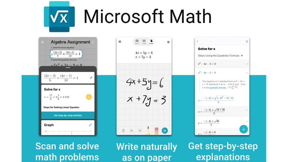 microsoft math solver