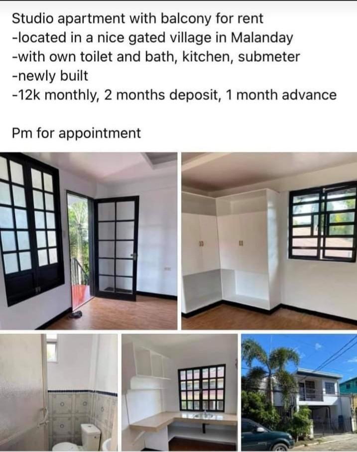 apartment for rent in marikina city 2018