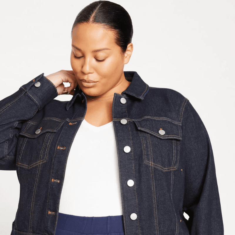 jean jacket for plus size