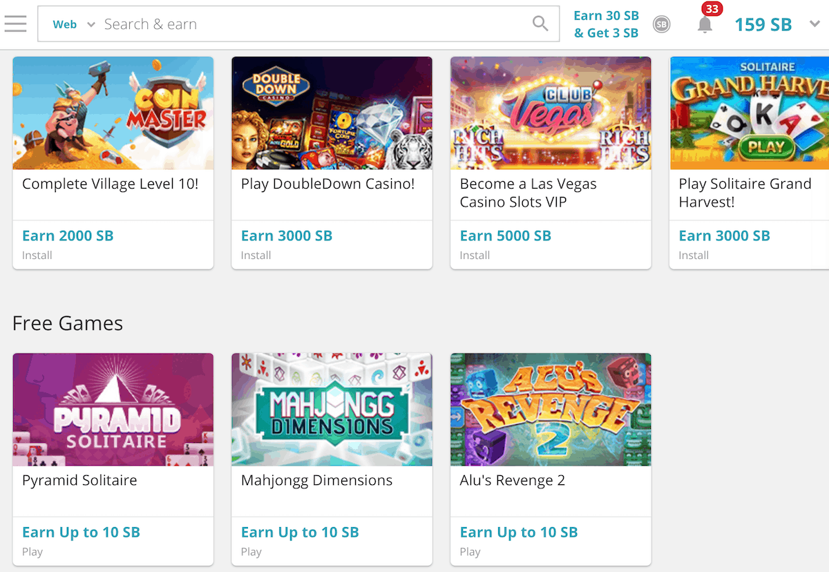 swagbucks game offers