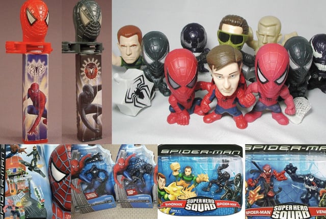 spider man 3 2007 toys