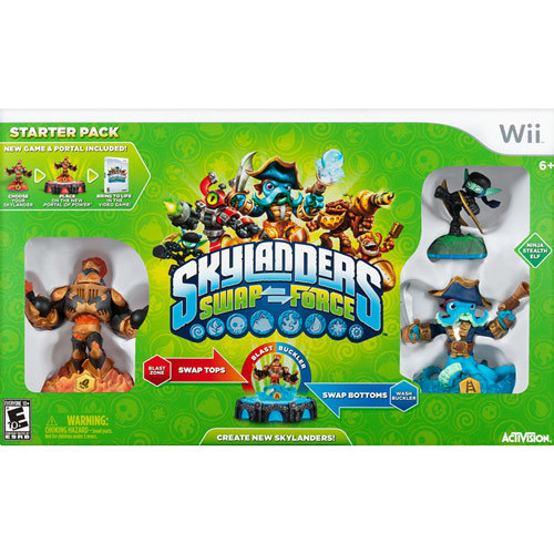 skylanders starter pack swap force