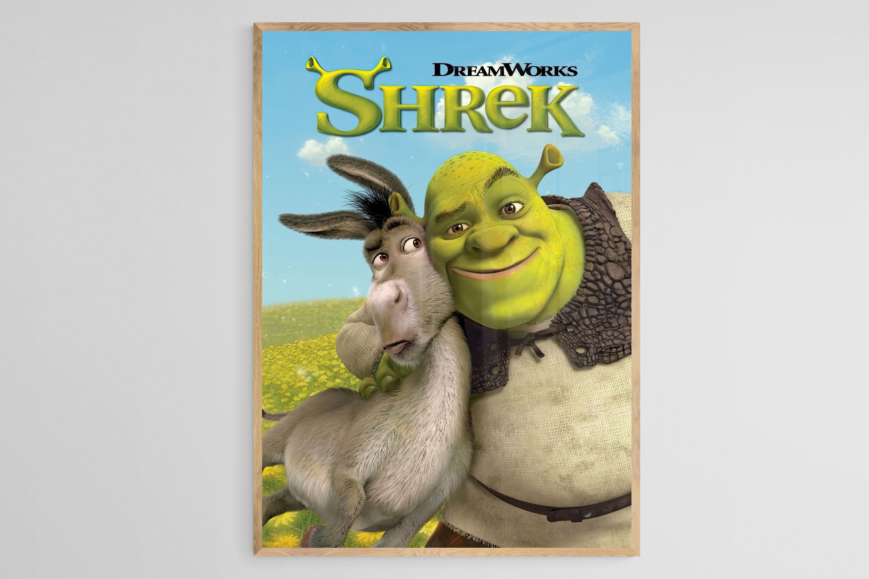 shrek donkey poster