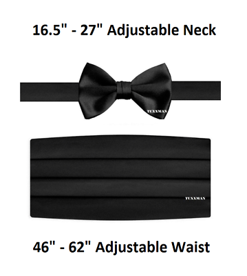 big and tall cummerbund