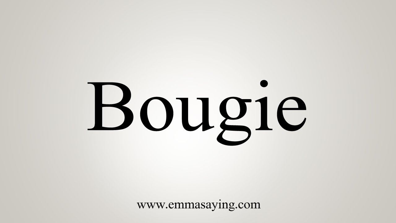 boujee pronunciation