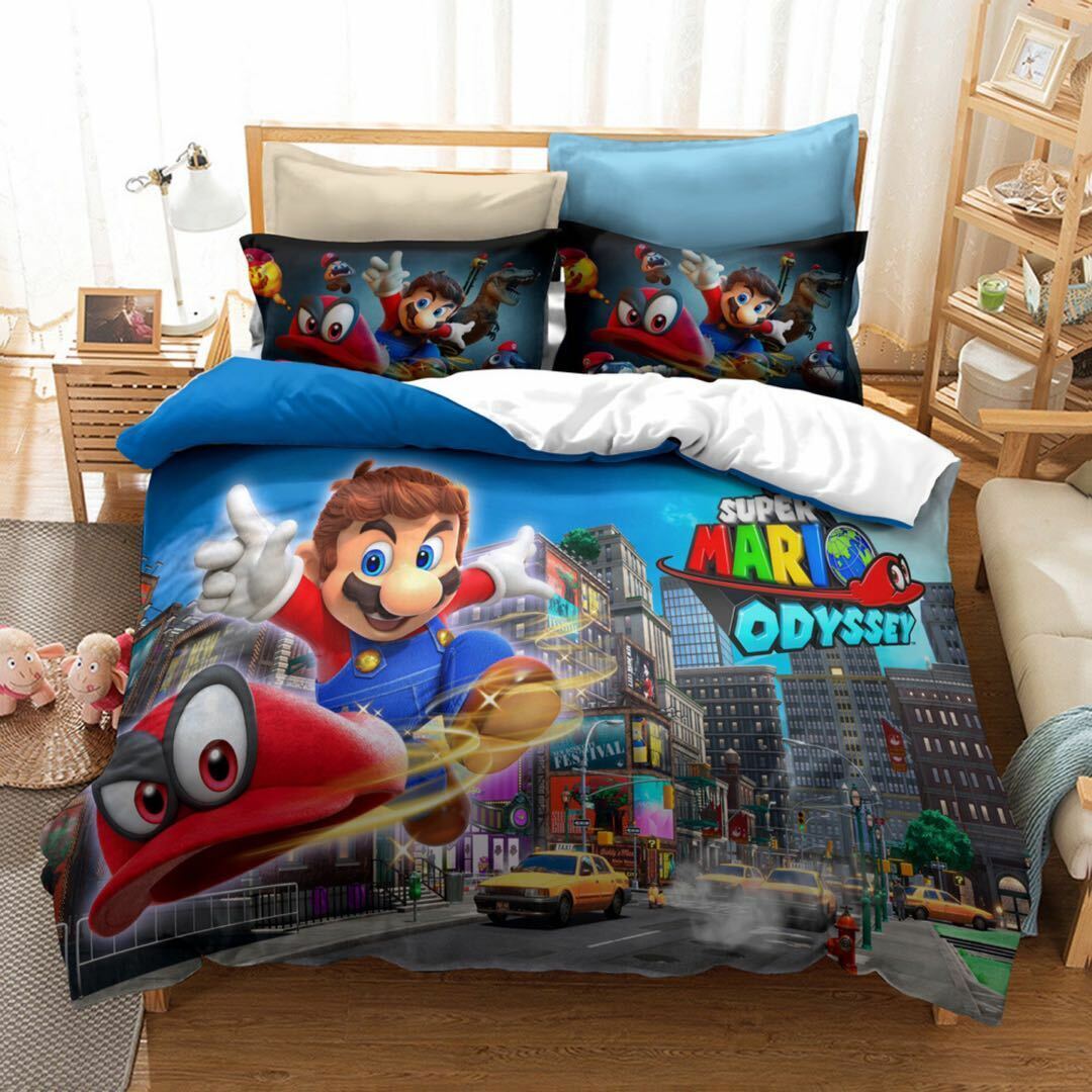 super mario bedding set