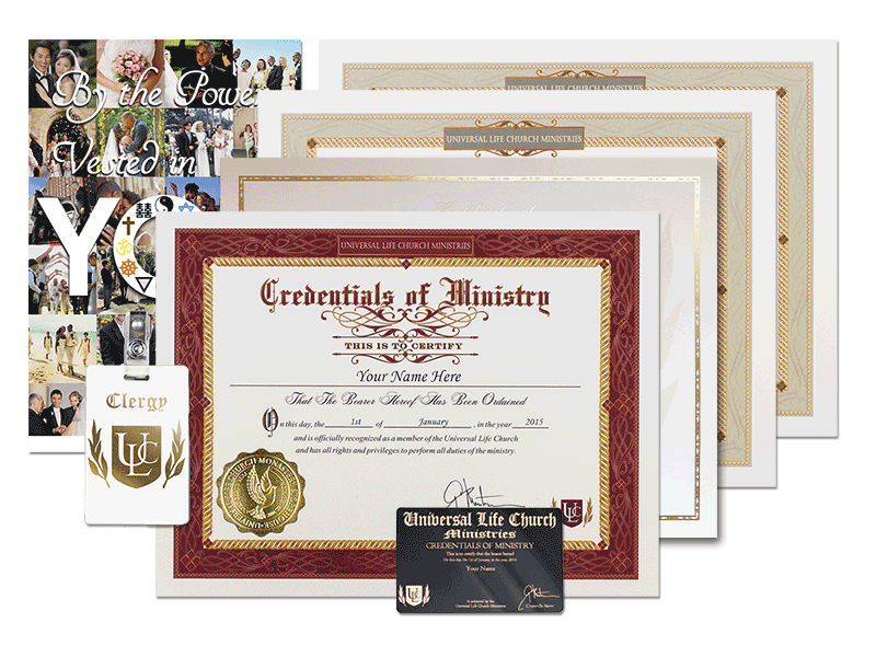 get ordained online