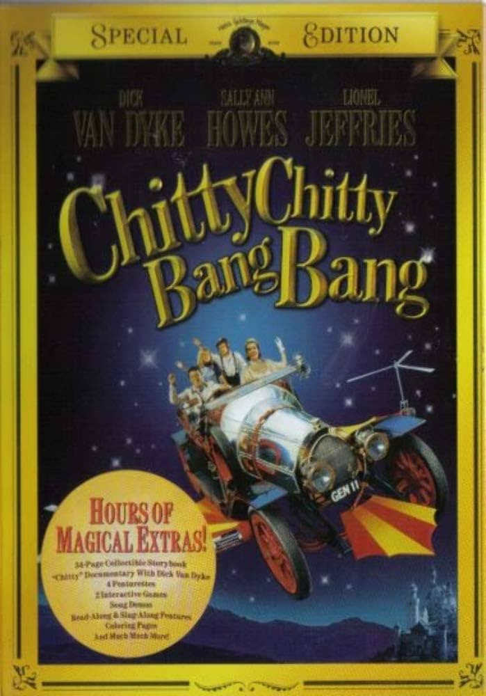 chitty chitty bang bang dvd