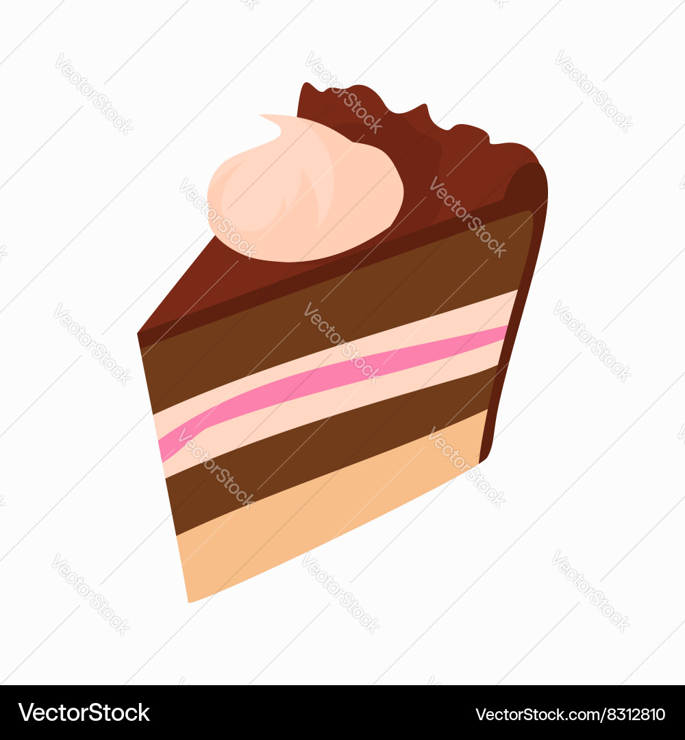 cake slice cartoon