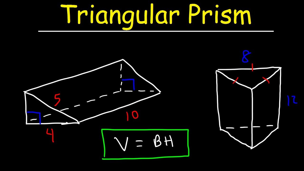 calculate volume of triangle