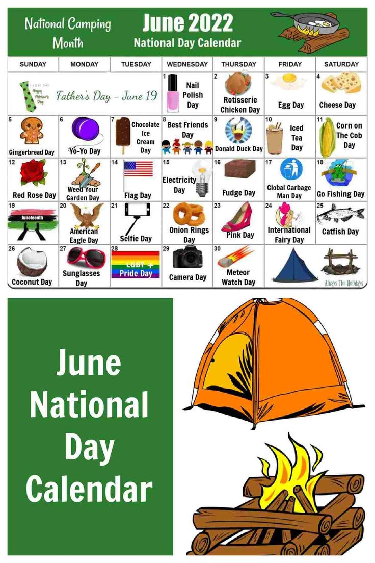 calendar of national days