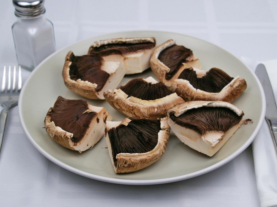 calories in a portabella mushroom