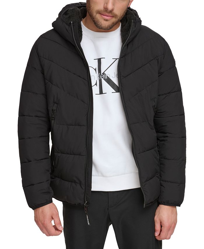 calvin klein mens winter jacket