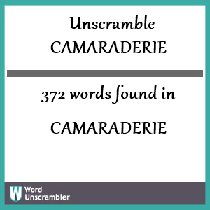 camaraderie crossword clue