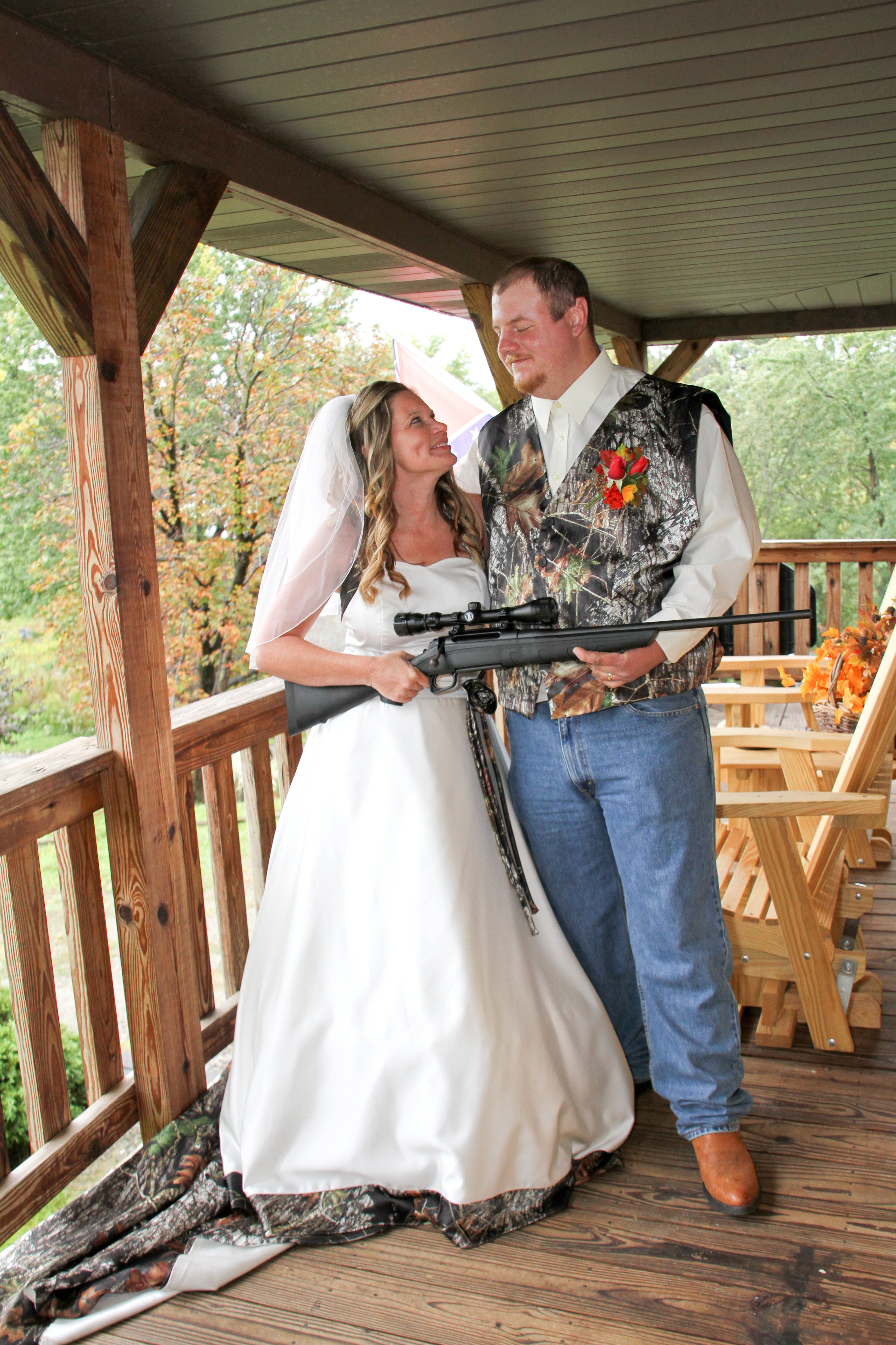 camo weddings