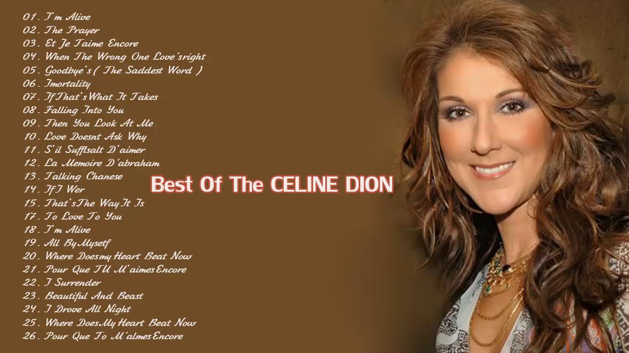 canciones de celine dion en español