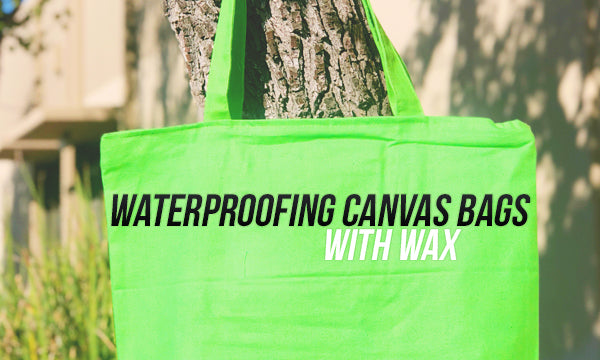 canvas material bag waterproof