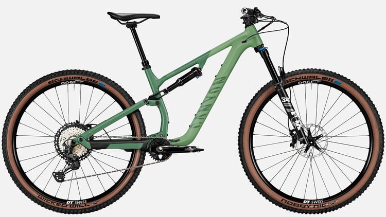 canyon full suspension mountain bike