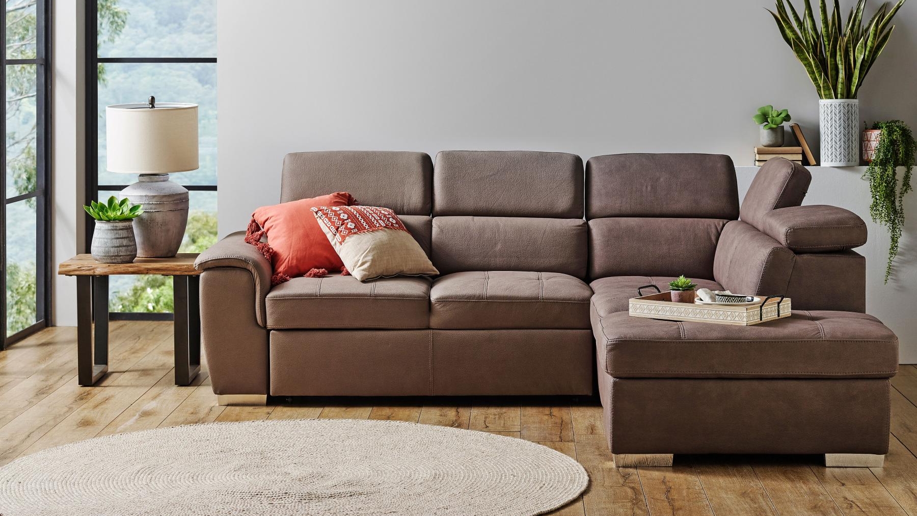 capri 3-seater sofa bed with chaise